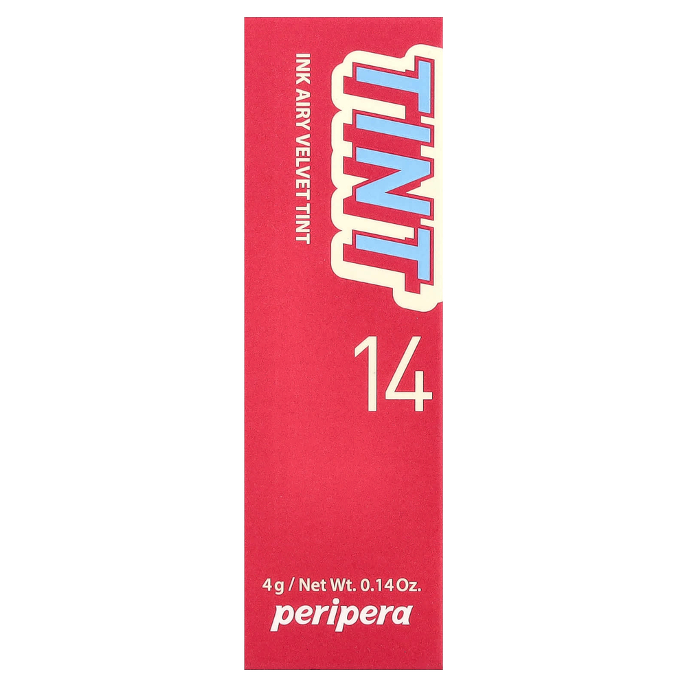 Peripera, Ink Airy Velvet, оттенок 14, розовый, 4 г (0,14 унции)
