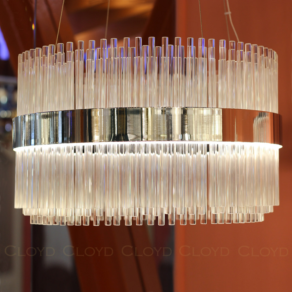 Люстра Cloyd CADANCE-A C1 / Ø55 см - хром (арт.10535)