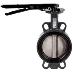 Затвор дисковый поворотный РИДАН ЗДМ 05.16.50 PN16 DN50 корпус GG25, диск - нержавеющая сталь AISI31