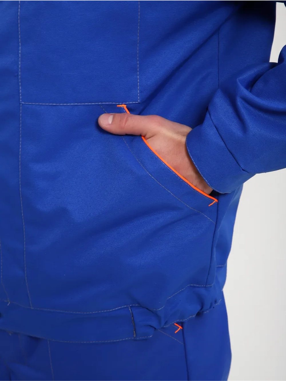 Куртка рабочая голубая летняя спец одежда спецовка