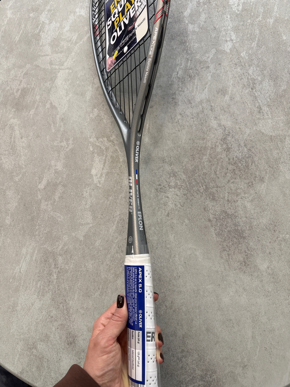 Oliver Apex-5.0 PRO, Squash Racket