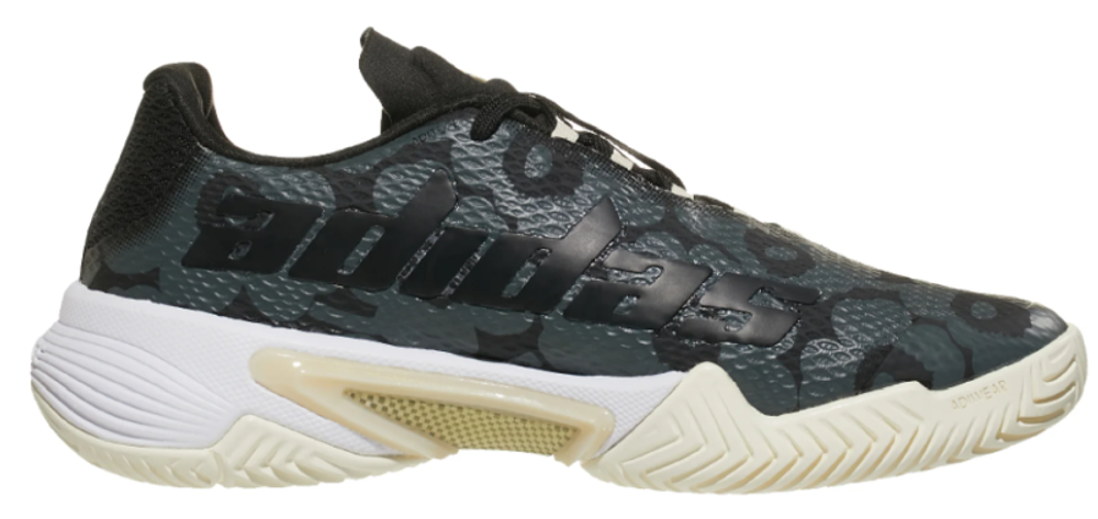 Женские Кроссовки теннисные Adidas Barricade W - core black/gold metallic/carbon