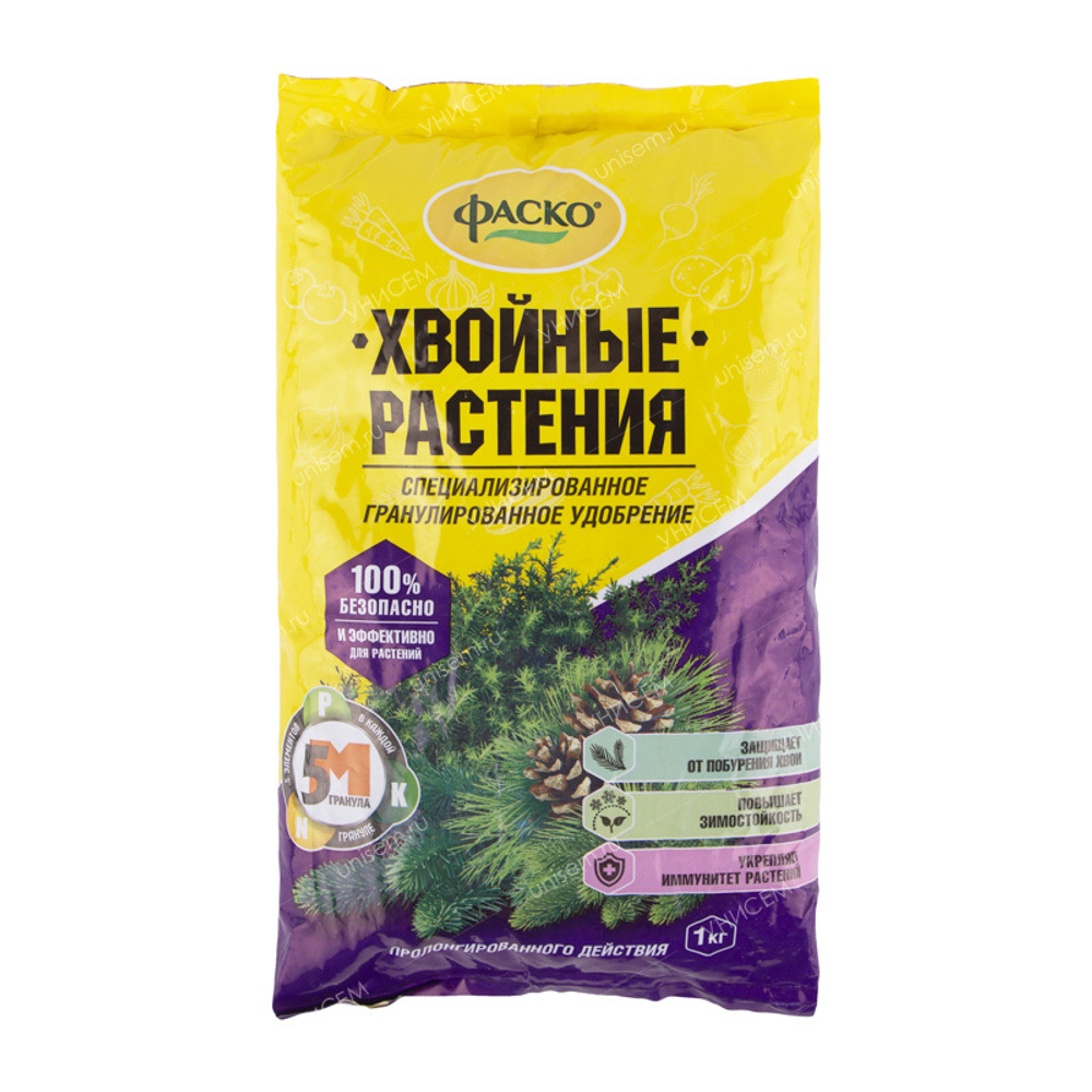 Удобрение Фаско для Хвойных растений 1кг Фаско