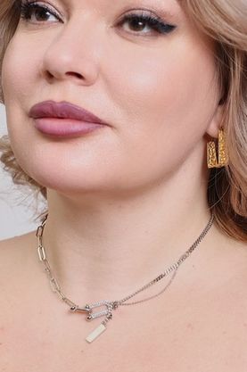 Цена на Серьги-11720 больших размеров