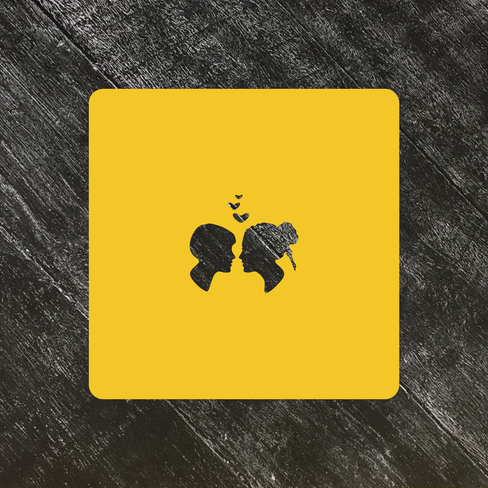 Трафарет "Лица" №1