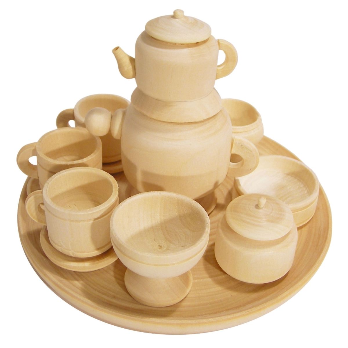 Комплект деревянной посуды