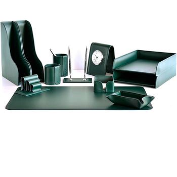 Настольный набор из кожи Cuoietto серии Business из 12 предметов (NBCGr12.2)