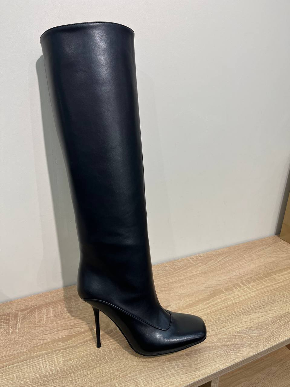 Сапоги из эко кожи