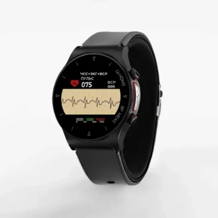 HEALTHBAND Pro №80ME часы-тонометр с ЭКГ, чёрный