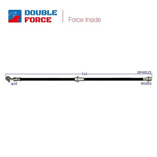 Шланг тормозной Double Force DFH0121