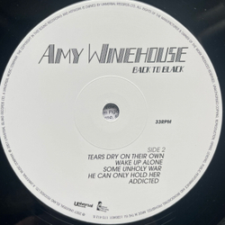 Виниловая пластинка LP Amy Winehouse Back To Black (Европейский Союз 2017)