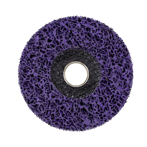Круг зачист. полимер. (коралловый) Фиолет., extra coarse (очень грубый), 115х22,2х15мм