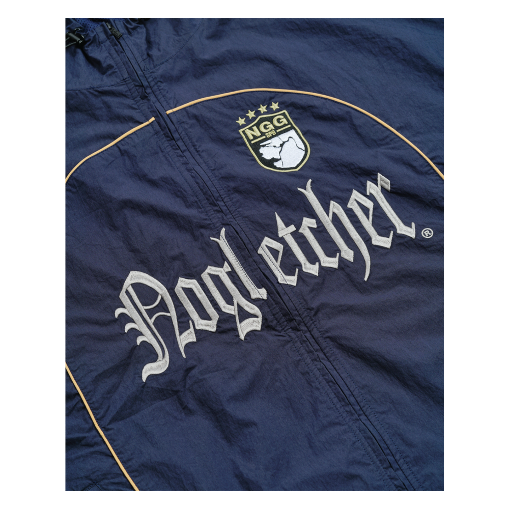 GOTHIC TRACK JACKET NAVY BLUE