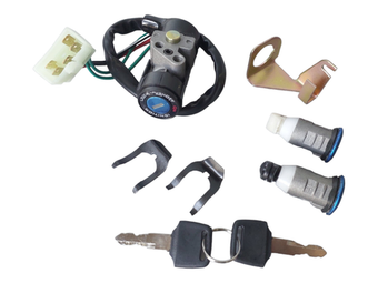 Замок зажигания (комплект) хонда леад AF20 такт 24/30 (5 провода)