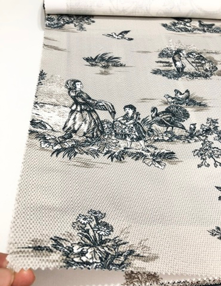 Ткань рогожка Anka Symfony of Colors Print Rex 104 арт. Tapestry 3 col. 1066 (высота 295 см)