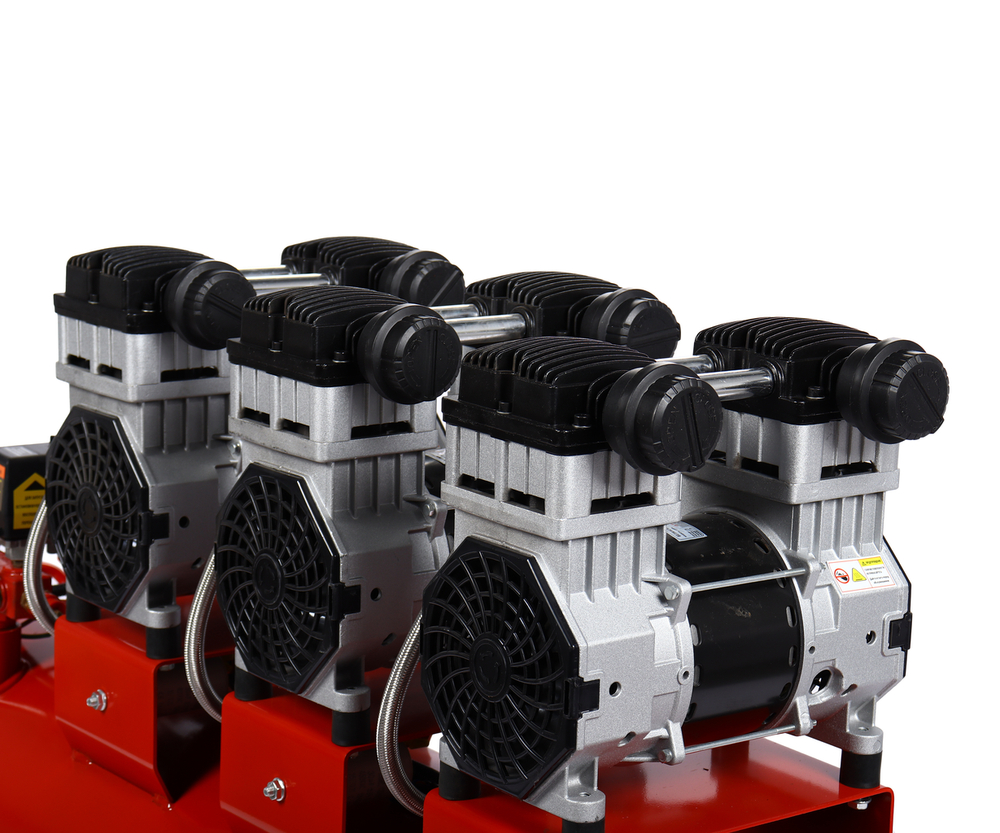 Компрессор поршневой безмасляный 220В 420л/мин. ресивер-153л GTE