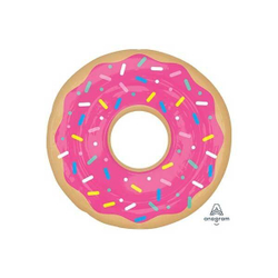ФИГУРА/P35 Пончик в глазури розовой