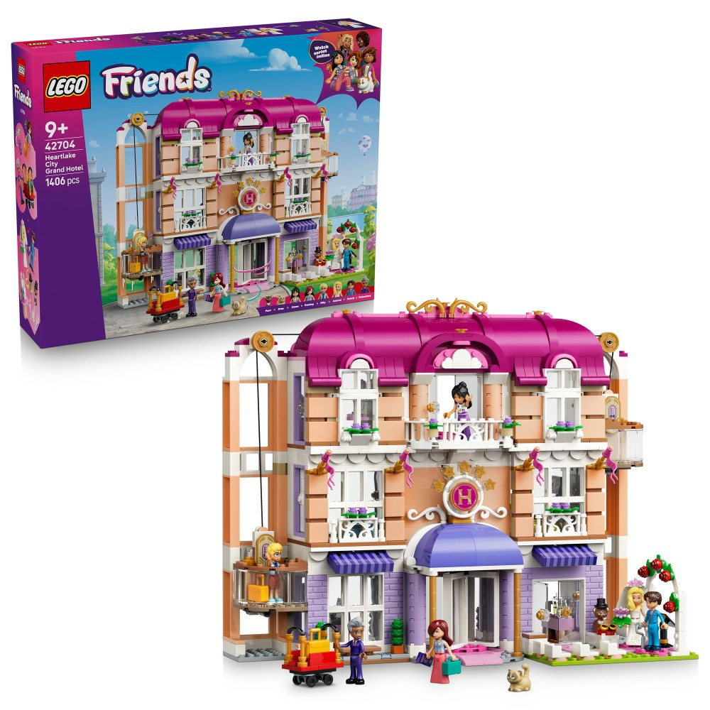 Конструктор LEGO Friends 42704 Гранд-отель в Хартлейк-Сити — фото 1