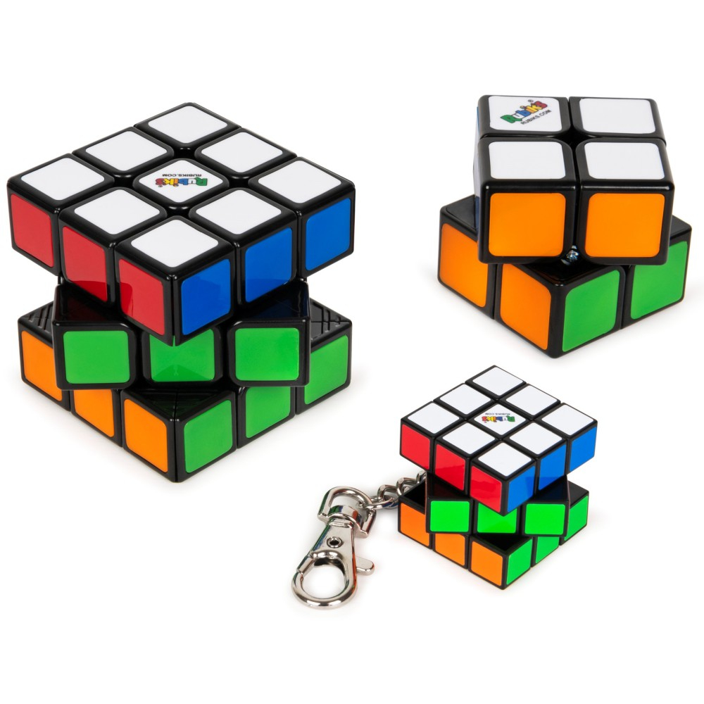 Rubiks 20136815 — Набор головоломок Кубик Рубика для всей семьи + брелок Rubik's 20136815 — фото 2