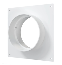 Соединитель для круглых каналов Era 10SKNP, d=100 мм, с пластиной