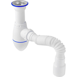 СИФОН Д/УМЫВАЛЬНИКА UNICORN ПРИКРУЧИВАЮЩИЙСЯ ВЫПУСК НЕРЖ 1 1/2Х40 А220 ИС.110309