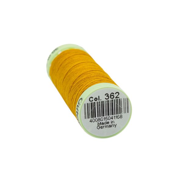 Нитки отделочные Gutermann Top Stitch 30 (30 метров), 5 кат. | 362 оранжево-желтый
