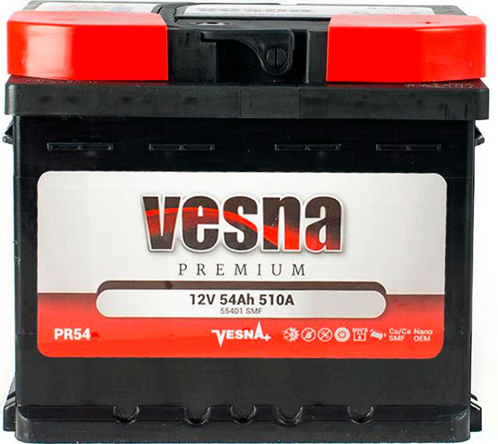 VESNA PREMIUM 6CT- 54 ( 415254 ) аккумулятор