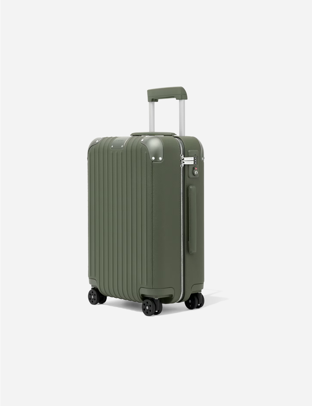 Чемодан Rimowa Distinct Cabin Leather "Olive green"