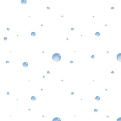 Воздушные пузыри на белом