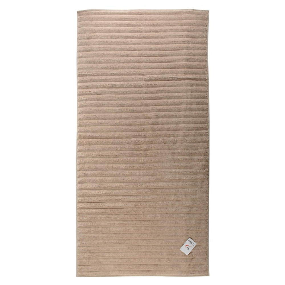Полотенце банное Waves бежевого цвета Essential, 70х140 см