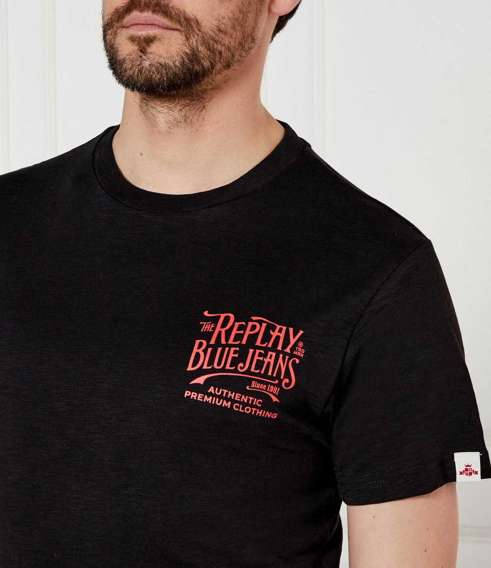 Футболка SLUB Replay - черный(M3023 .000.22336)