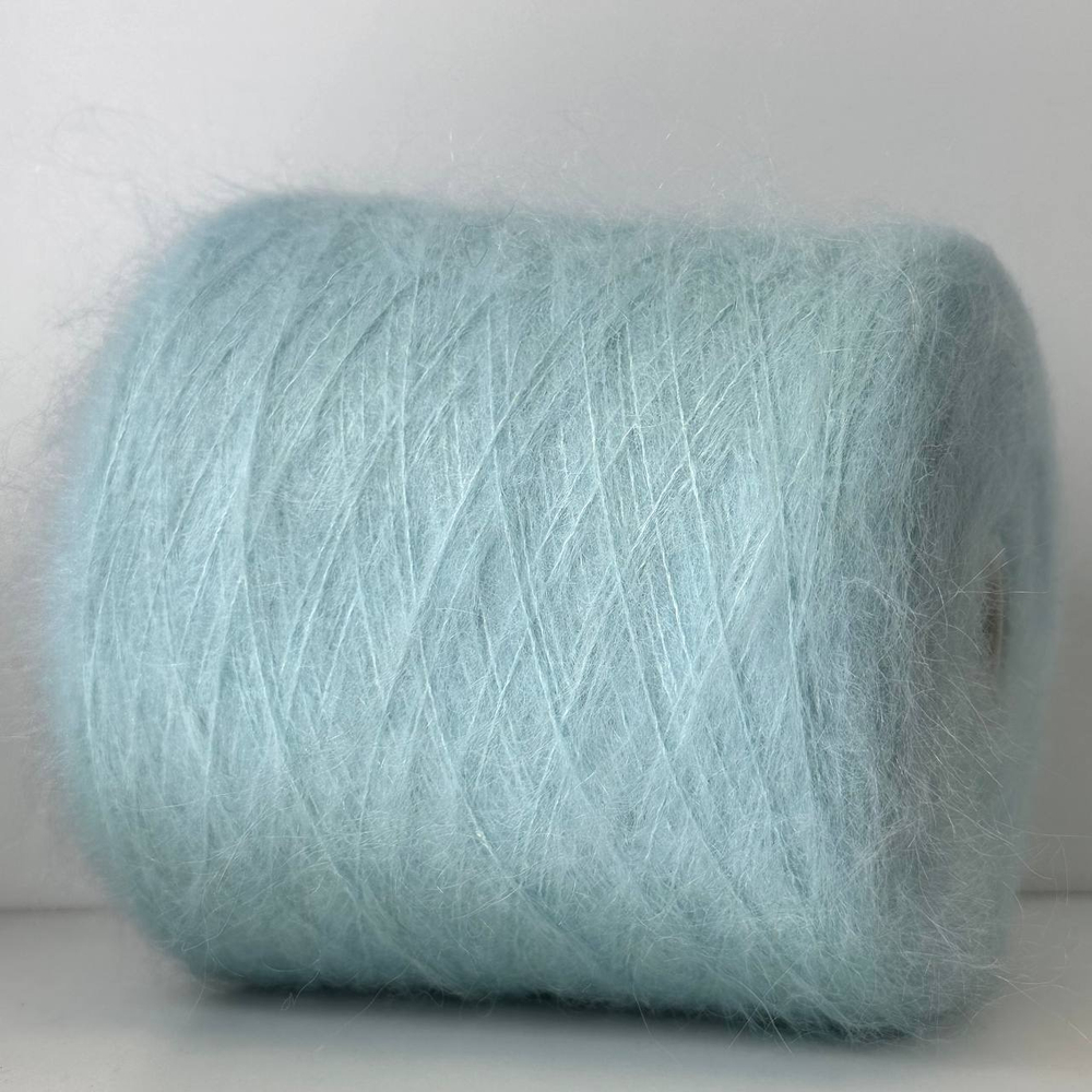 PRINCINPINO - Luxury Production by Ri.Go; 68% кидмохер, 25% шелк, 7% меринос; 370м/100гр; col. 125505, цвет: голубой; S501