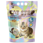 Наполнитель комкующийся растительный CAT STEP Tofu Tutti Frutti, 6 л