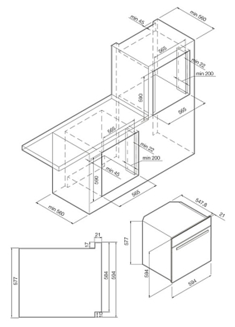 Духовой шкаф Graude BK 60.3 S