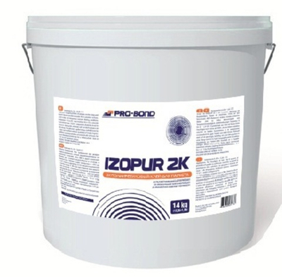 ProBond Izopur 2K, 14 кг (12,85+1,15) Высококачественный  двухкомпонентный эпоксидно - полиуретановый клей