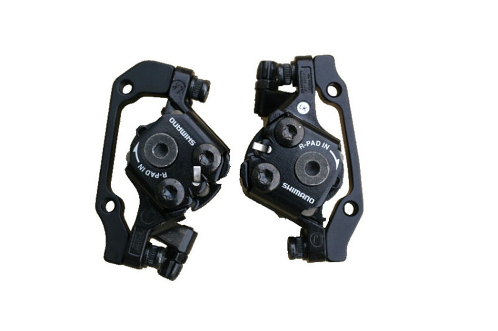 Калипер мех. Shimano Br-m375 (задний, с адаптером)