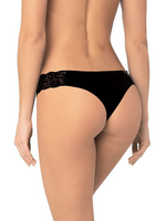 Трусы-бразилиана с V-посадкой (Размер: S) (Цвет: бежевый)