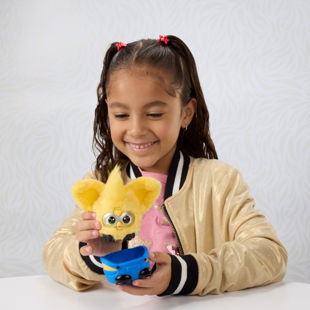 Интерактивная мягкая игрушка Hasbro Furby Furblets G3606 x Minions Миньон со звуком G3606 — фото 11