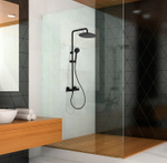 Смеситель для ванны TZAR 340501SNM чёрный