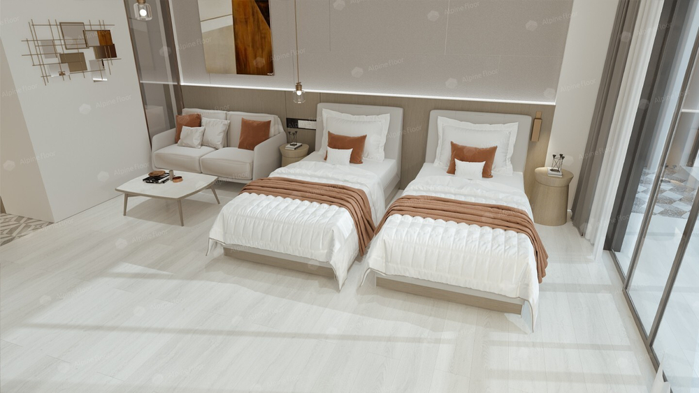 SPC ламинат Белый лес ECO 9-9 - Магазин напольных покрытий в Екатеринбурге. MAXI ПОЛ