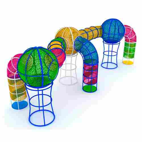 Верёвочные шары с переходом «Паучок» 11×3,8×4 м