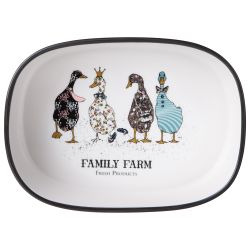 ФОРМА НА МЕТАЛ.ПОДСТАВКЕ LEFARD "FAMILY FARM" 25*15,5*9 CM 1000 МЛ