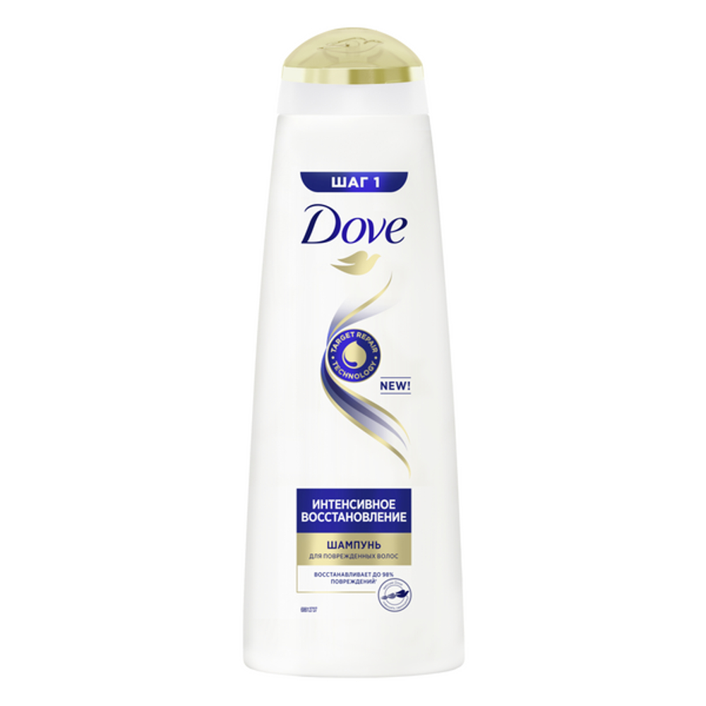 Dove шампунь Интенсивное восстановление, 380 мл