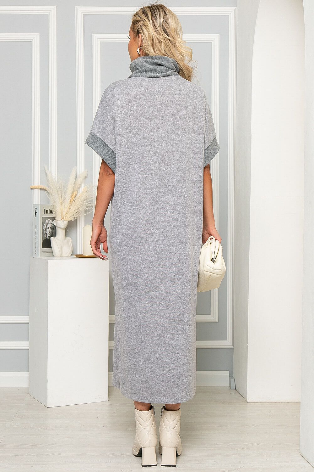 Платье "Марго" (грей) П4866 LT Collection (Акция)