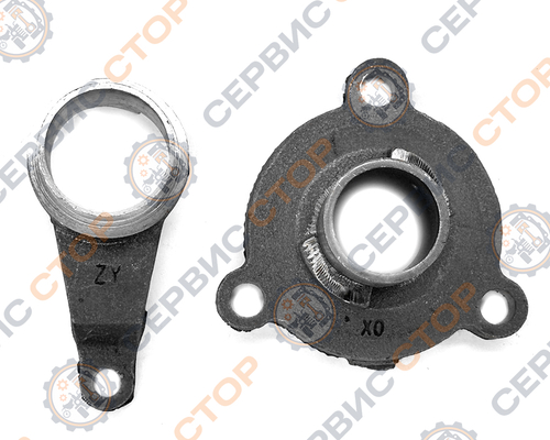 Рычаг с патроном выжимного подшипника