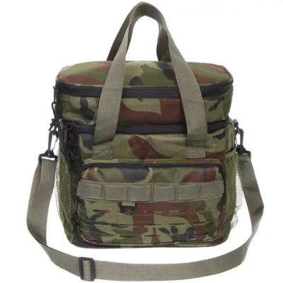 Термосумка 13+5 л, 2 отделения, 30*20*30 см, H1850-1K, хаки