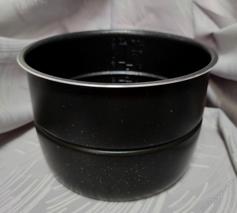 Сменная чаша с металло-керамическим покрытием Maifanitum и паровой пластиной для мультиварки-скороварки на 6 литров