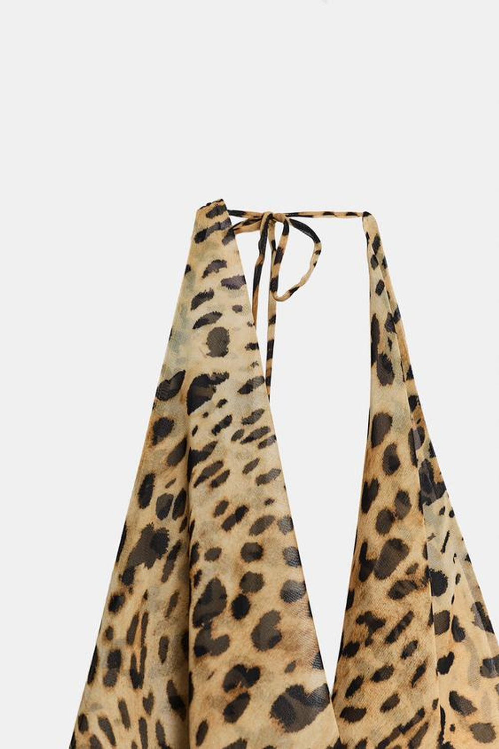 ZARA ПЛАТЬЕ С АНИМАЛИСТИЧЕСКИМ ПРИНТОМ, ЛЕОПАРДОВЫЙ