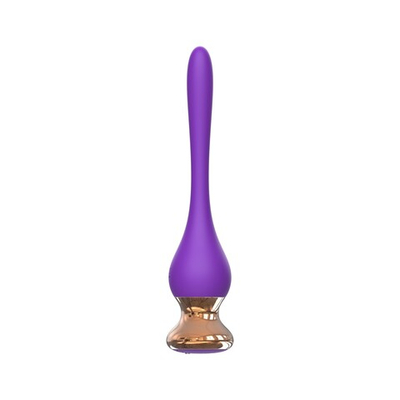 Фиолетовый вибромассажер Nipple Vibrator - 14,5 см. (Цвет: фиолетовый)