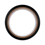 Черная лента для бондажа Black Bondage Tape - 20 м. (Цвет: черный)